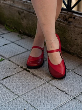 piros balerina